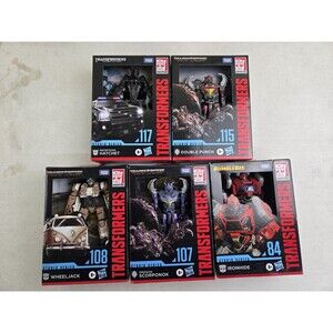 Transformers Dark Side of The Moon Studio Series Lot(5) Wheeljack, Ironhide